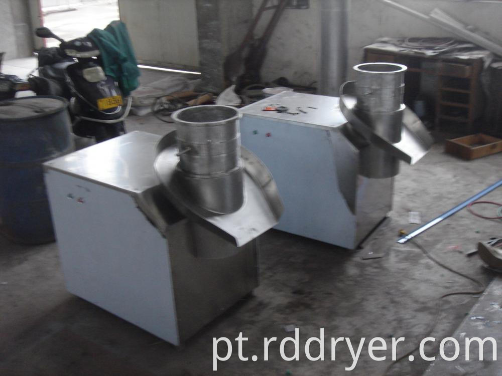 The tea particles Rotary granulator